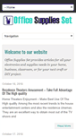 Mobile Screenshot of officesuppliesset.com